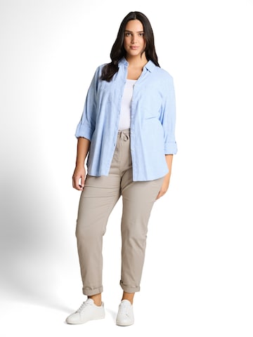 Coupe slim Pantalon Tom Tailor Women + en gris