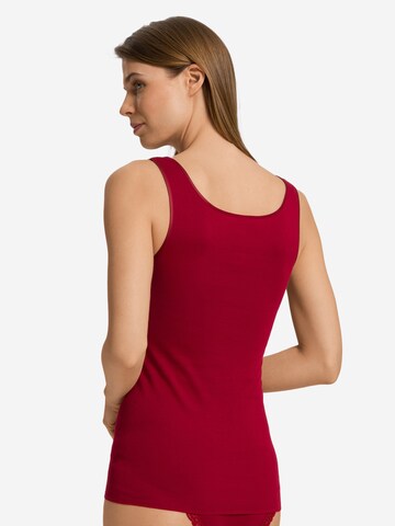 Hanro Undershirt 'Cotton Seamless' in Red
