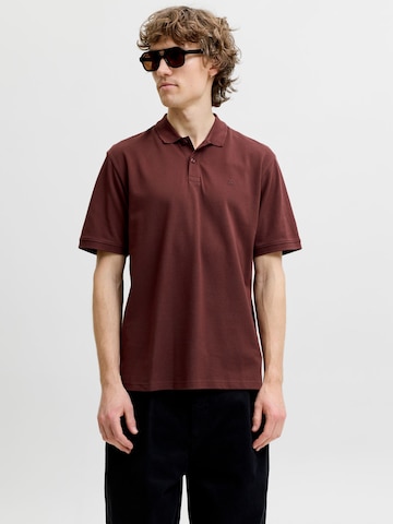 JACK & JONES Shirt in Brown: front