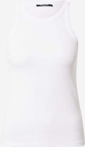 BRUUNS BAZAAR Top 'Katy' in White: front