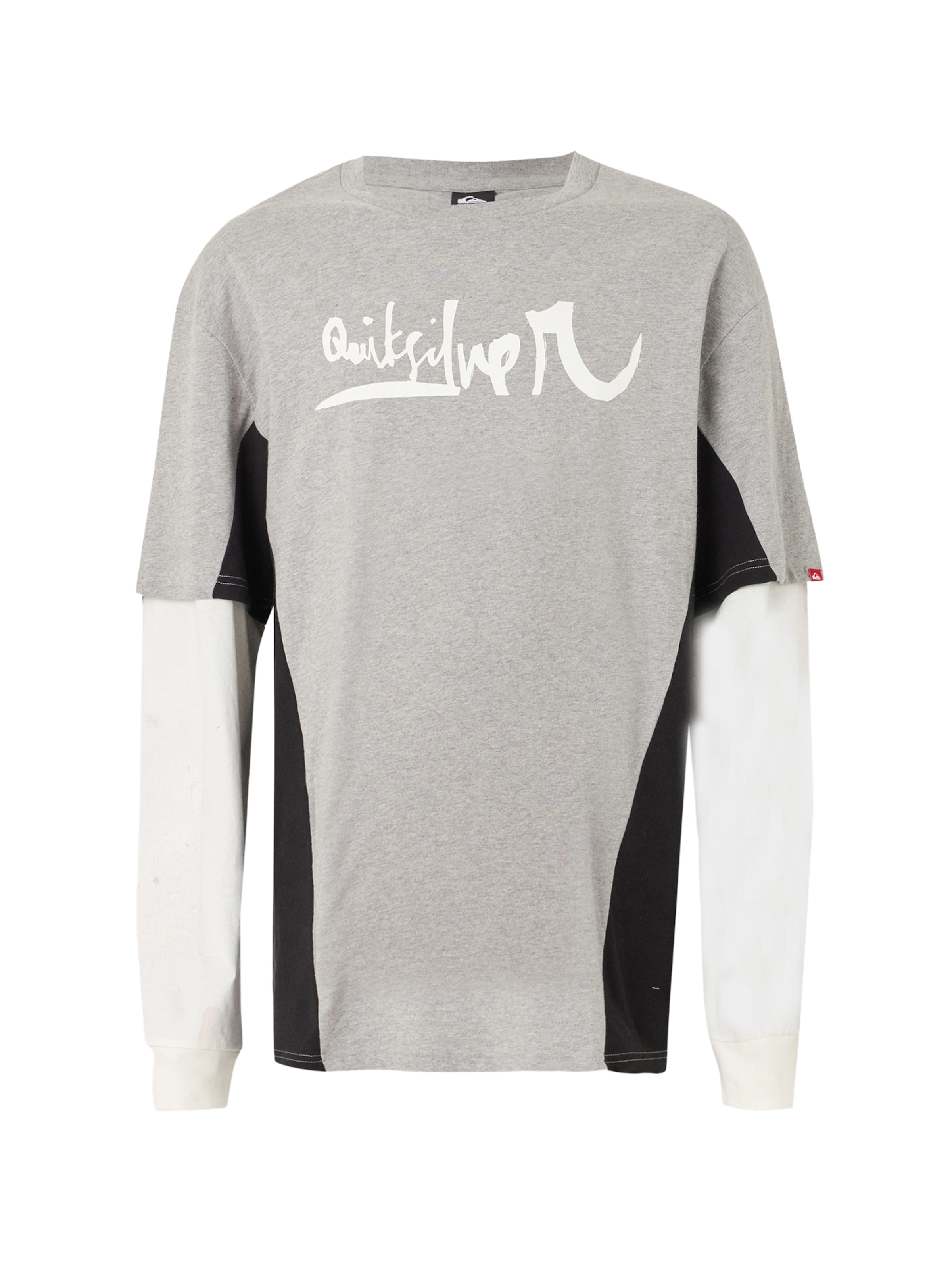 QUIKSILVER Funkčné tričko 'SYNC DOUBLE' - Sivá: predná strana