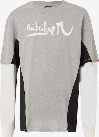 QUIKSILVER Funkční tričko 'SYNC DOUBLE' – šedá: přední strana