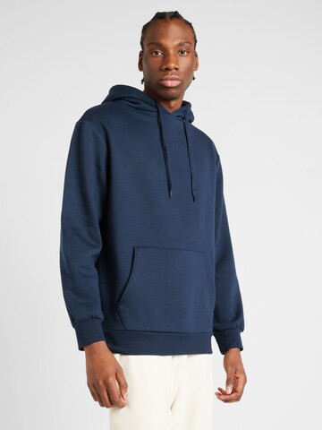 ABOUT YOU Sweatshirt 'Dian Hoodie' in Blue: front