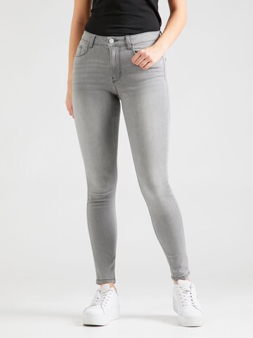 VILA Skinny Jeans 'VISarah' in Grey: front