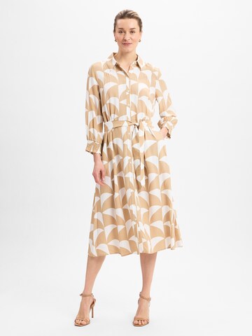 MORE & MORE Shirt Dress in White: front