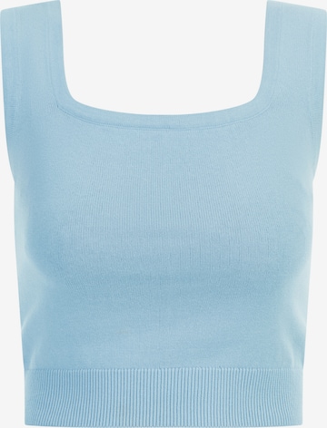 Top in maglia di MYMO in blu: frontale