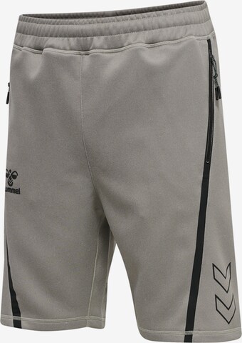 Hummel Regular Workout Pants in Grey