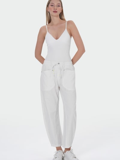 M.O.D MIRACLE OF DENIM Jean en 29/30 en blanc, Vue avec produit