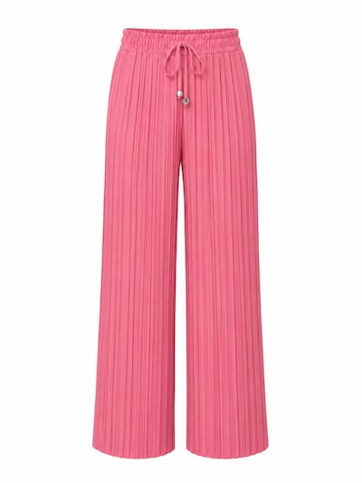 Worldclassca Bügelfaltenhose 'Damen Plissee Sommer Hose'‌‌‌‌‌ in 36-40 in dunkelpink, Produktansicht