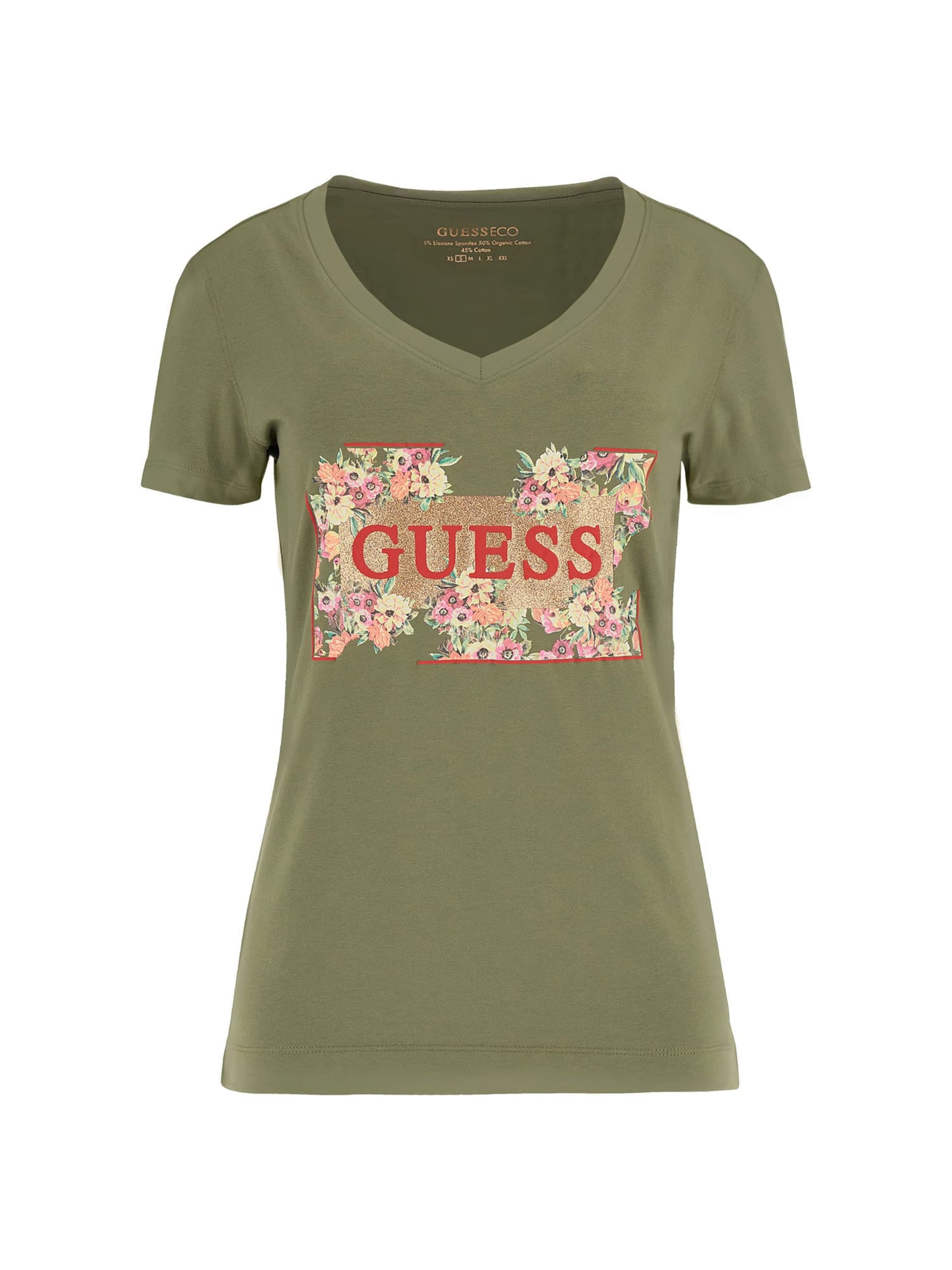 GUESS Shirt in Olive ABOUT YOU