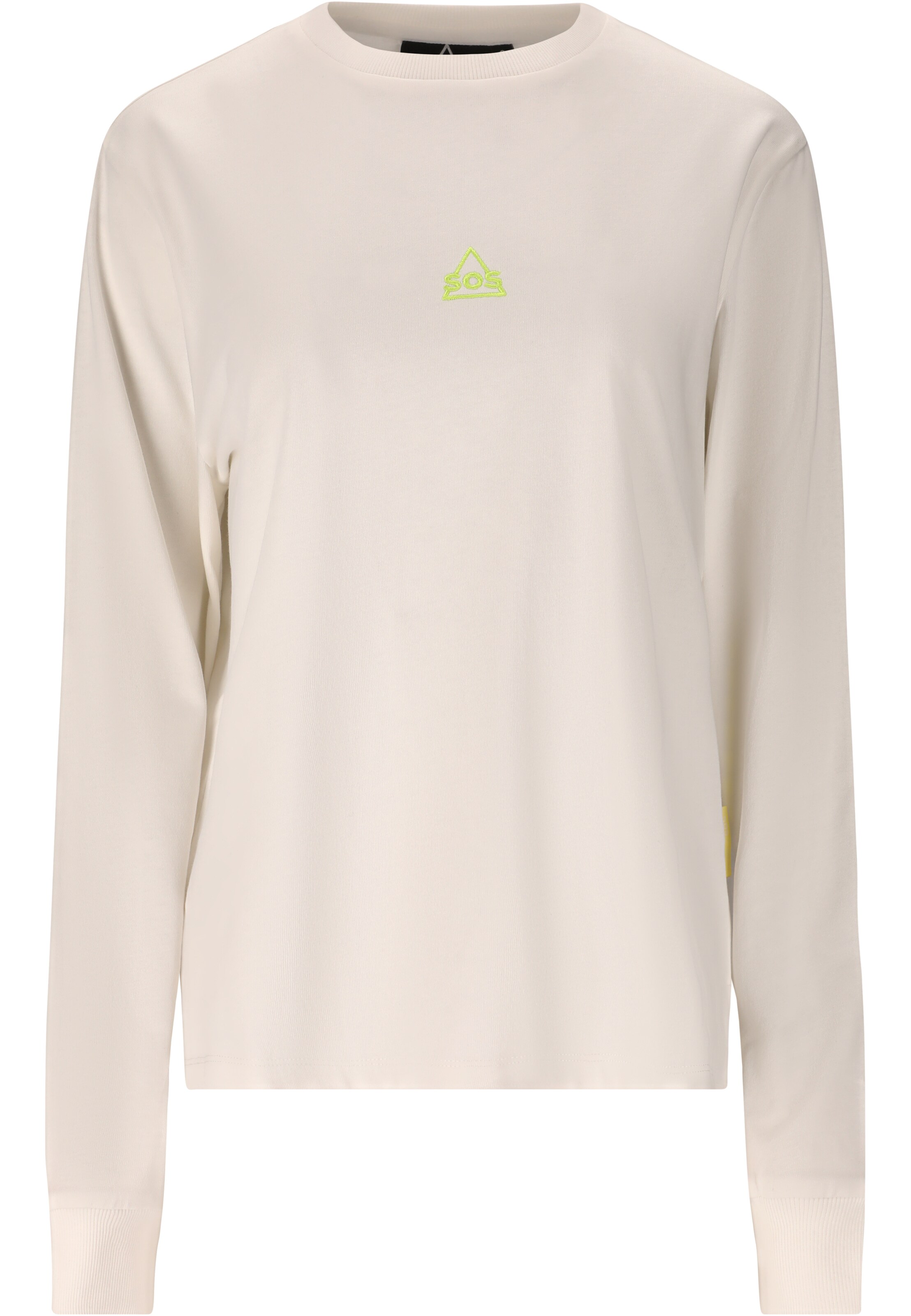 SOS Shirt 'Liftoff' in White: front