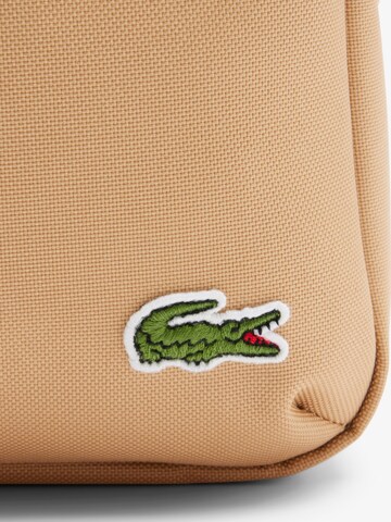 LACOSTE Umhängetasche 'Vertical Camera Bag' in Beige