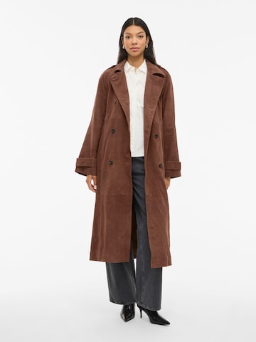 Manteau mi-saison 'VIIDA' VILA en marron : devant