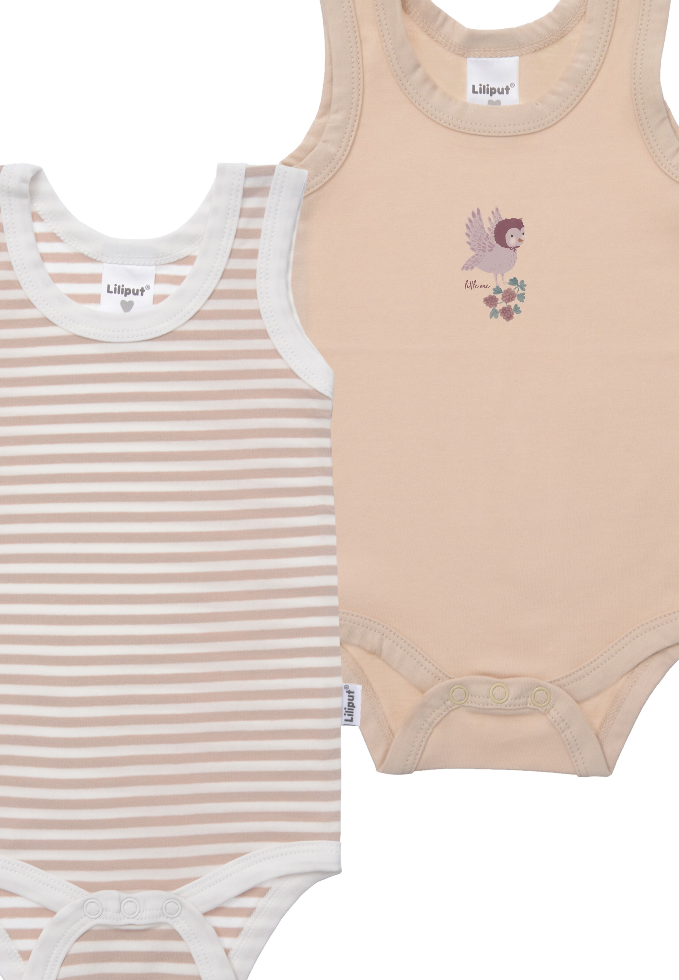 LILIPUT Romper/Bodysuit 'Eule' in Beige