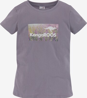 KangaROOS T-Shirt in Purple: front