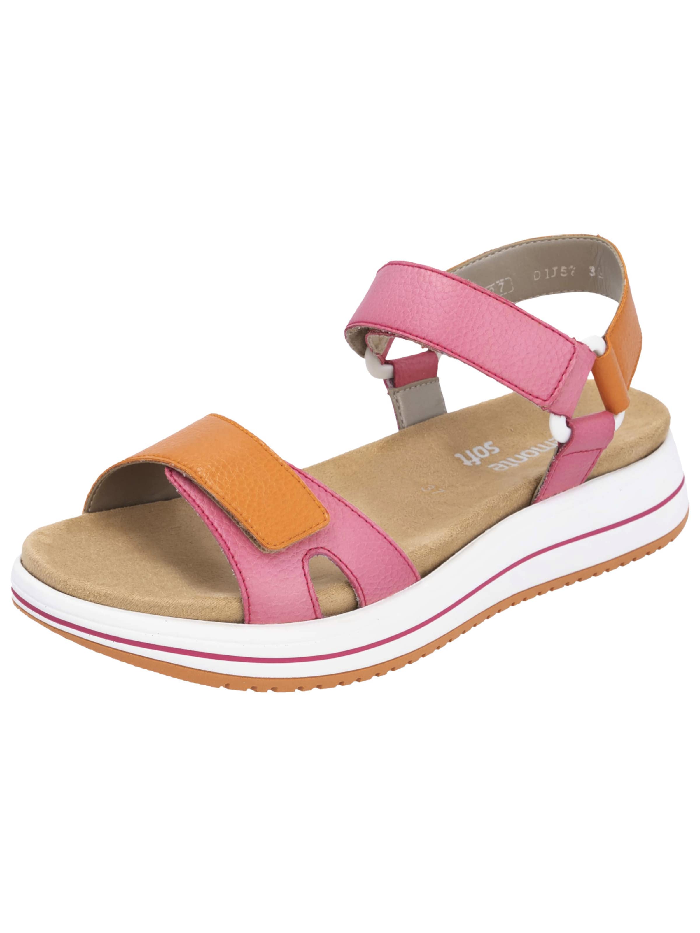 REMONTE - Sandálias com tiras em rosa: frente