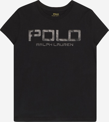 Polo Ralph Lauren Shirt in Zwart: voorkant