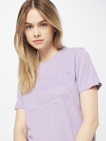 Superdry Shirt in Purple