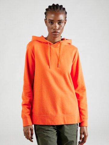 s.Oliver Sweatshirt in Orange: Vorderseite