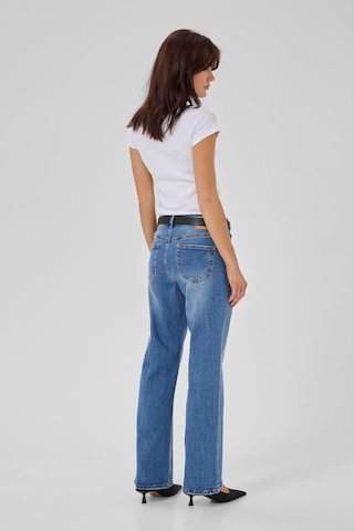 My Essential Wardrobe Wide Leg Jeans 'Louis 144' i blå