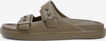 TOMMY HILFIGER Pantolette in Grün: Vorderseite