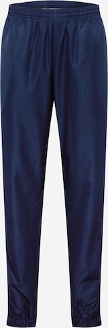 Lacoste Sport Tapered Workout Pants in Blue: front