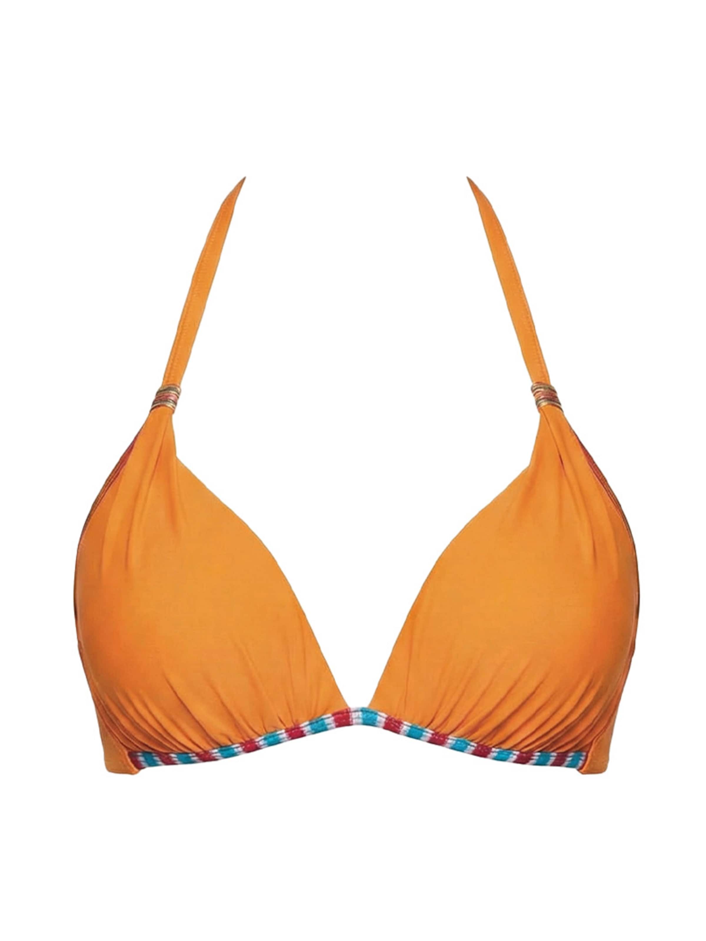 Marko Push-up Bikinitop 'Doha M-804 (4)' in Oranje: voorkant