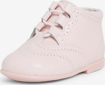 Pisamonas - Zapatos primeros pasos en rosa: frente