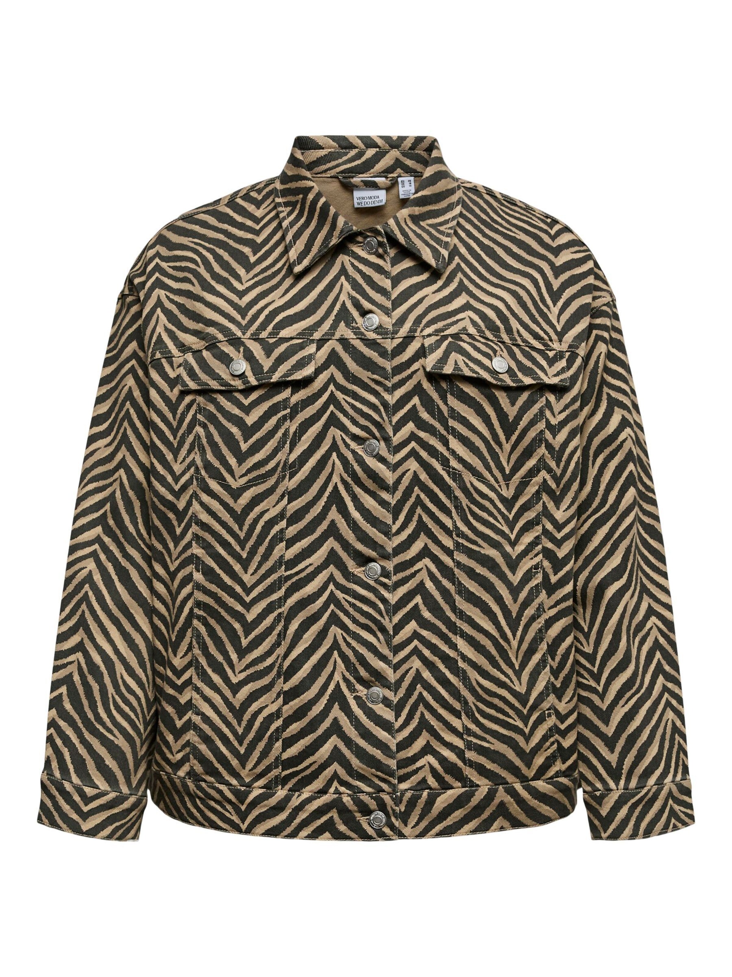 Vero Moda Curve Between-Season Jacket 'VMCTessa' in Brocade / Black, Item view