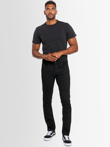 Alessandro Salvarini Regular Jeans in Zwart