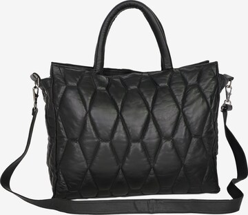 Maze Handbag in Black: front