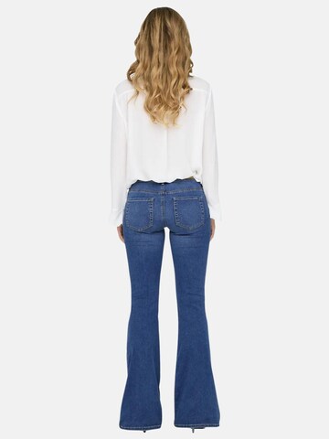 regular Jeans 'ONLY ONLREESE REG RETRO FLARED DNM BOX PANTALONE' di ONLY in blu