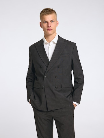 Coupe regular Veste de costume SELECTED HOMME en gris