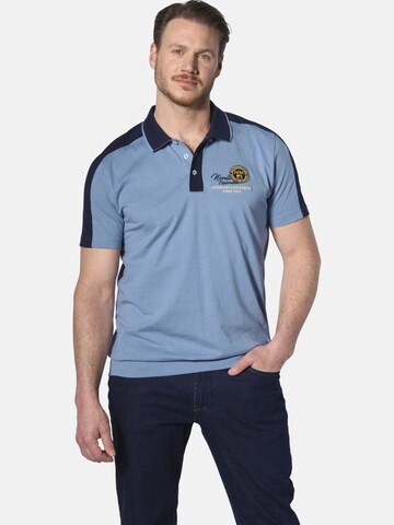 Jan Vanderstorm Shirt ' Egron ' in Blau: Vorderseite