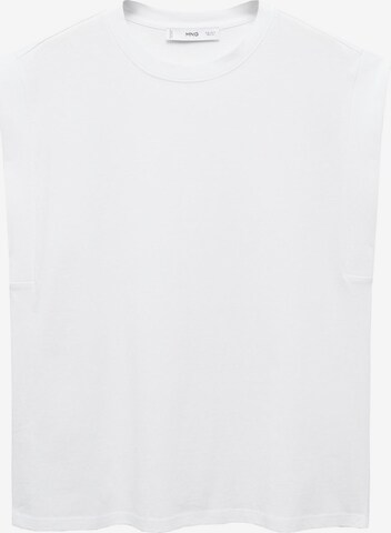 MANGO T-shirt 'VIRI' i vit: framsida