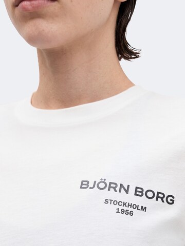 T-shirt fonctionnel 'ESSENTIAL 1' BJÖRN BORG en blanc