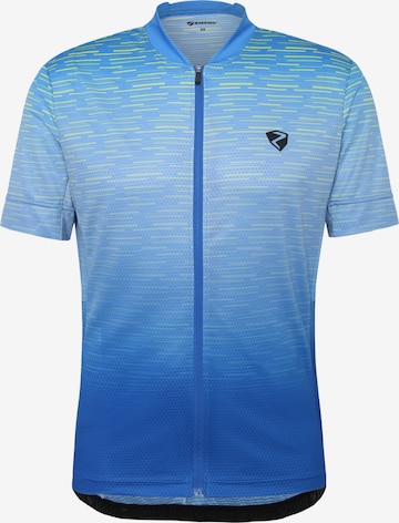 ZIENER Performance Shirt 'NELETE-Z' in Blue: front