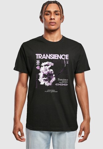 Mister Tee Shirt 'Transience' in Zwart: voorkant