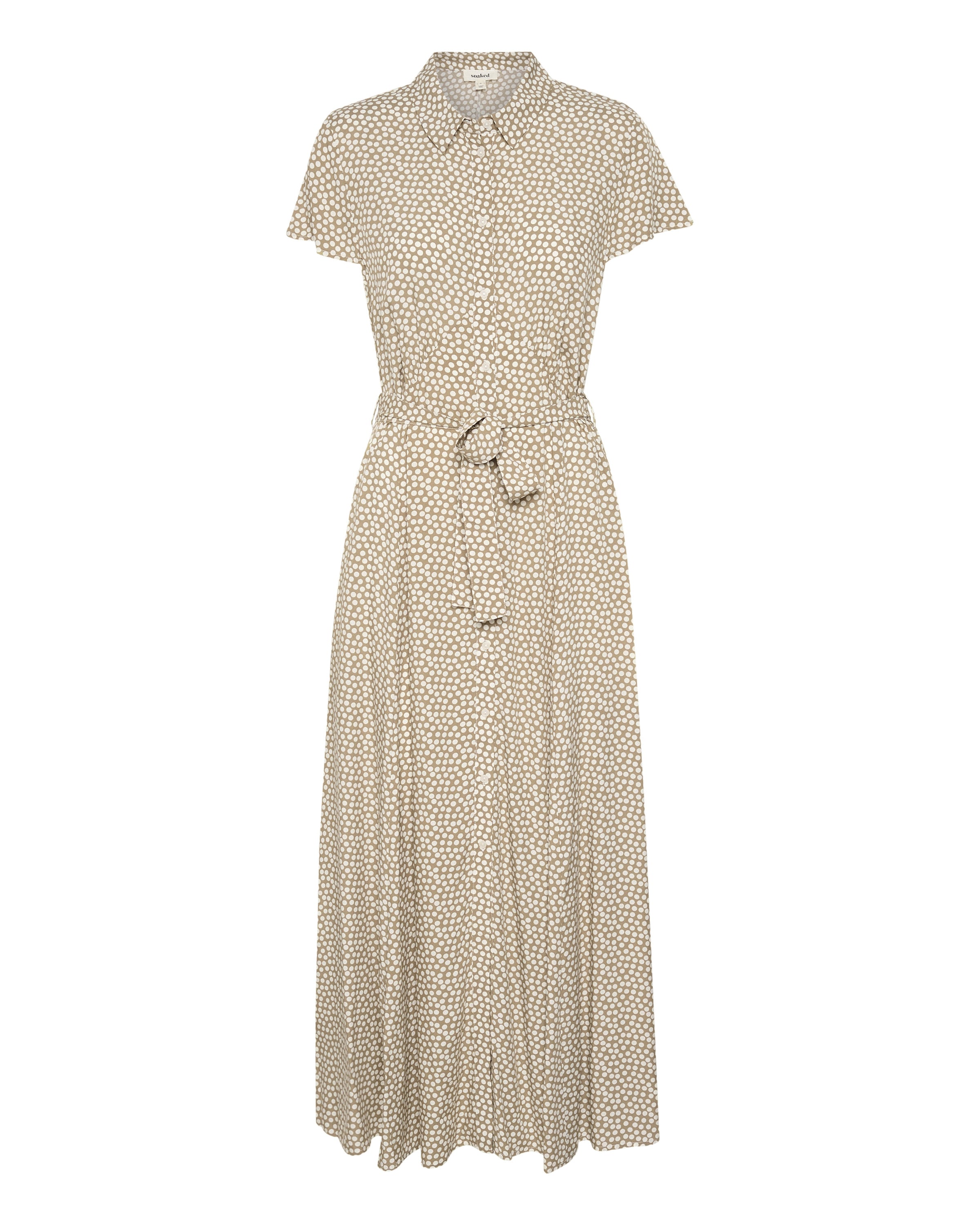 zaļš SOAKED IN LUXURY Blūžkleita 'Arjana': no priekšpuses