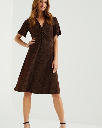 WE Fashion Dress in Brown