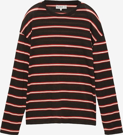 Pull&Bear Majica veličine XS u boja pijeska / crvena / crna, Pregled proizvoda