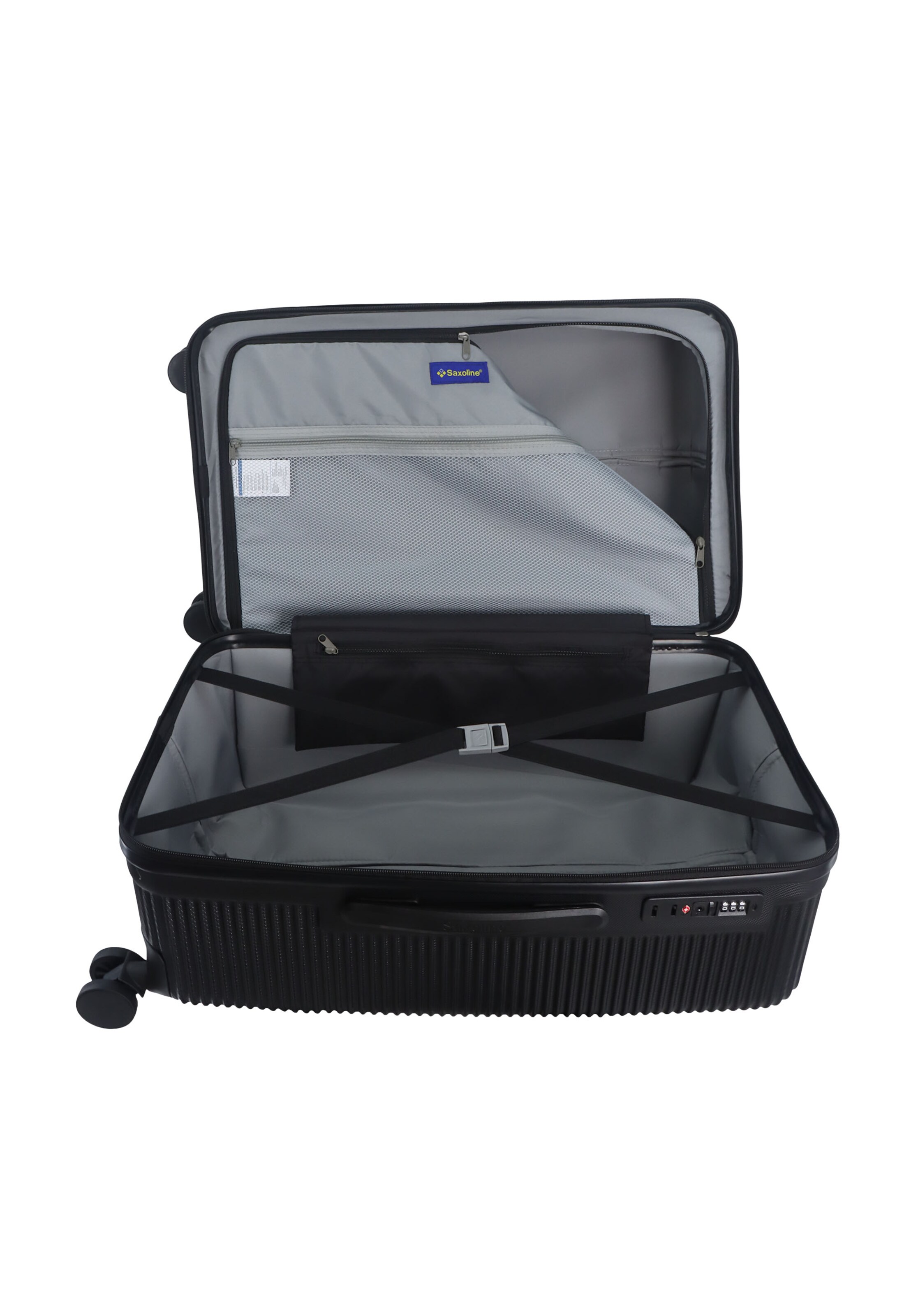 Saxoline Koffer 'Twist Trunk' in Schwarz