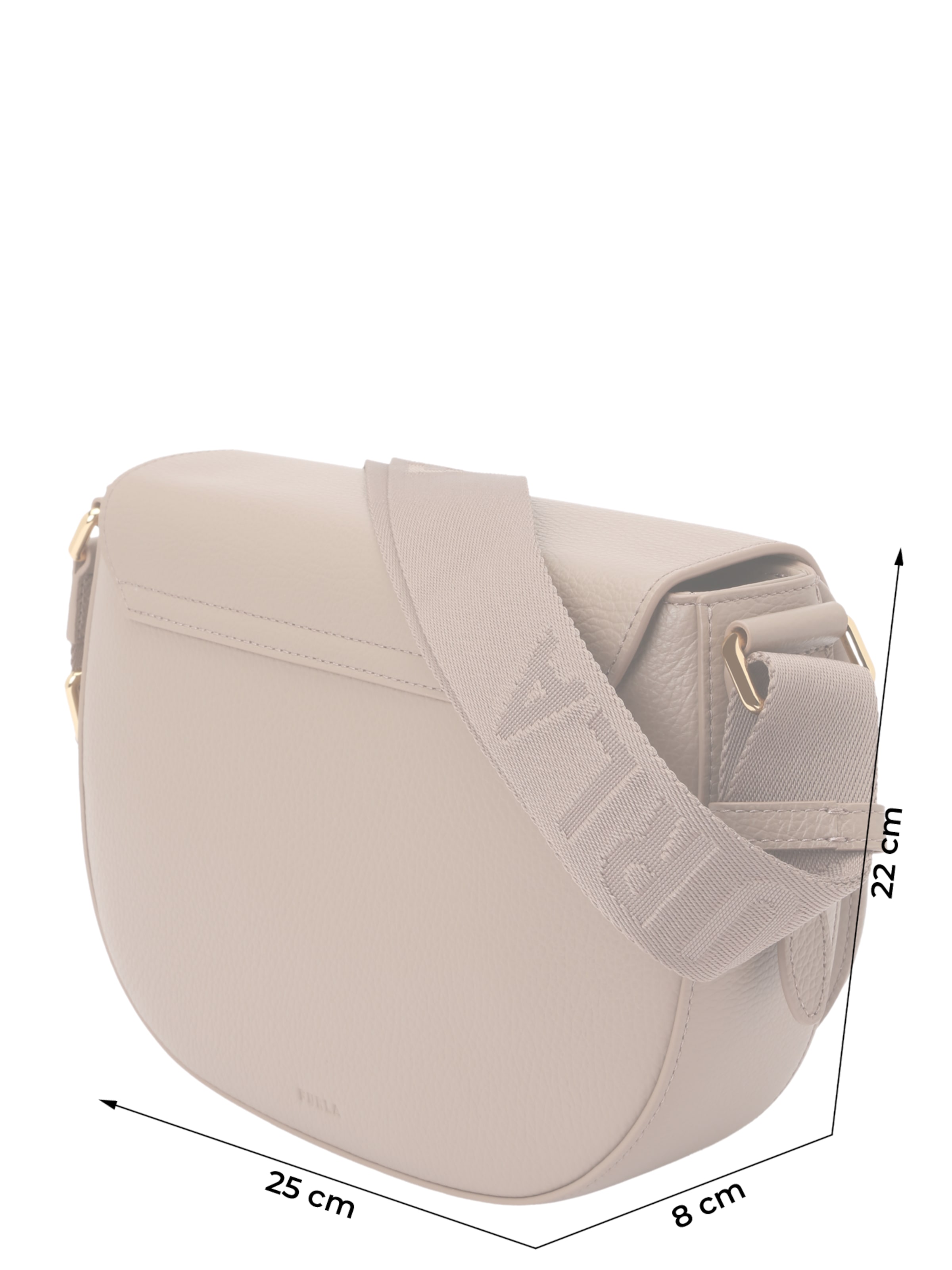 FURLA Crossbody Bag 'LOTUS' in Grey