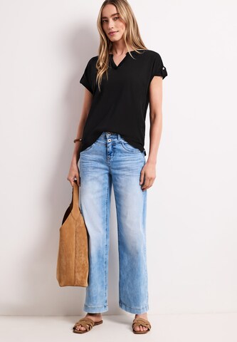 STREET ONE Shirt in Black