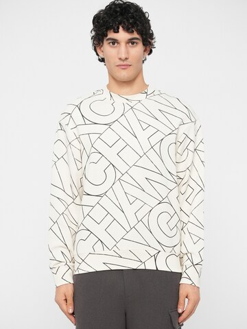 Felpa di ARMANI EXCHANGE in bianco: frontale