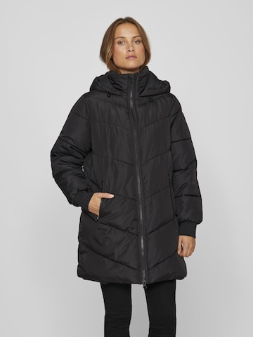 Manteau d’hiver VILA en noir : devant