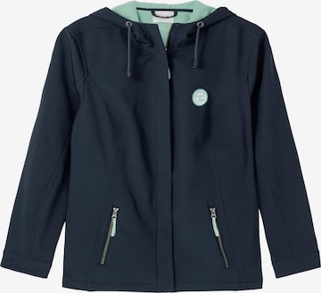 SHEEGO Outdoor Jacket in Blue: front