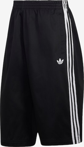 ADIDAS ORIGINALS - Loosefit Calças 'Adicolor' em preto: frente