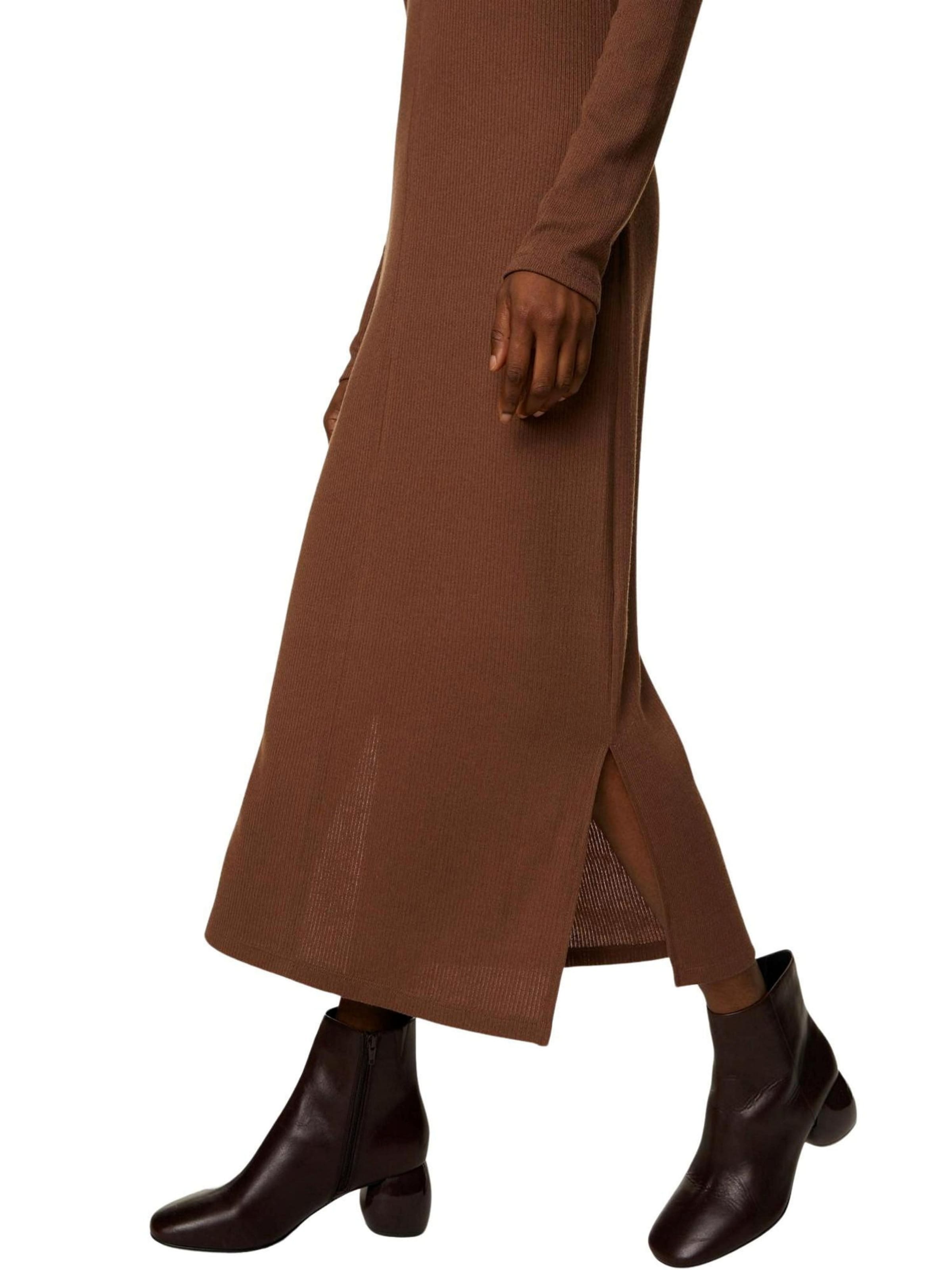 Marks & Spencer Jurk in Bruin