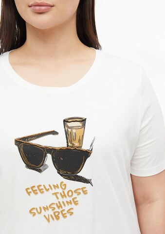 T-shirt s.Oliver en blanc